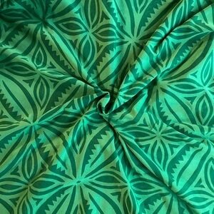 4way stretch handprinted fabric, 2 yds